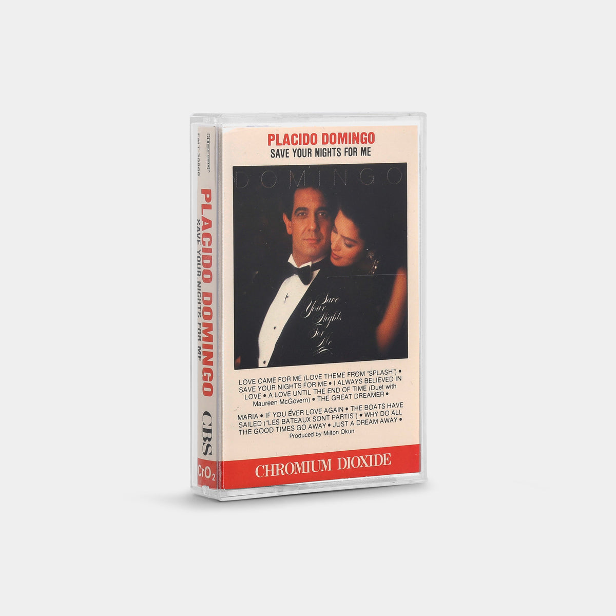 Placido Domingo - Save Your Nights For Me Cassette Tape