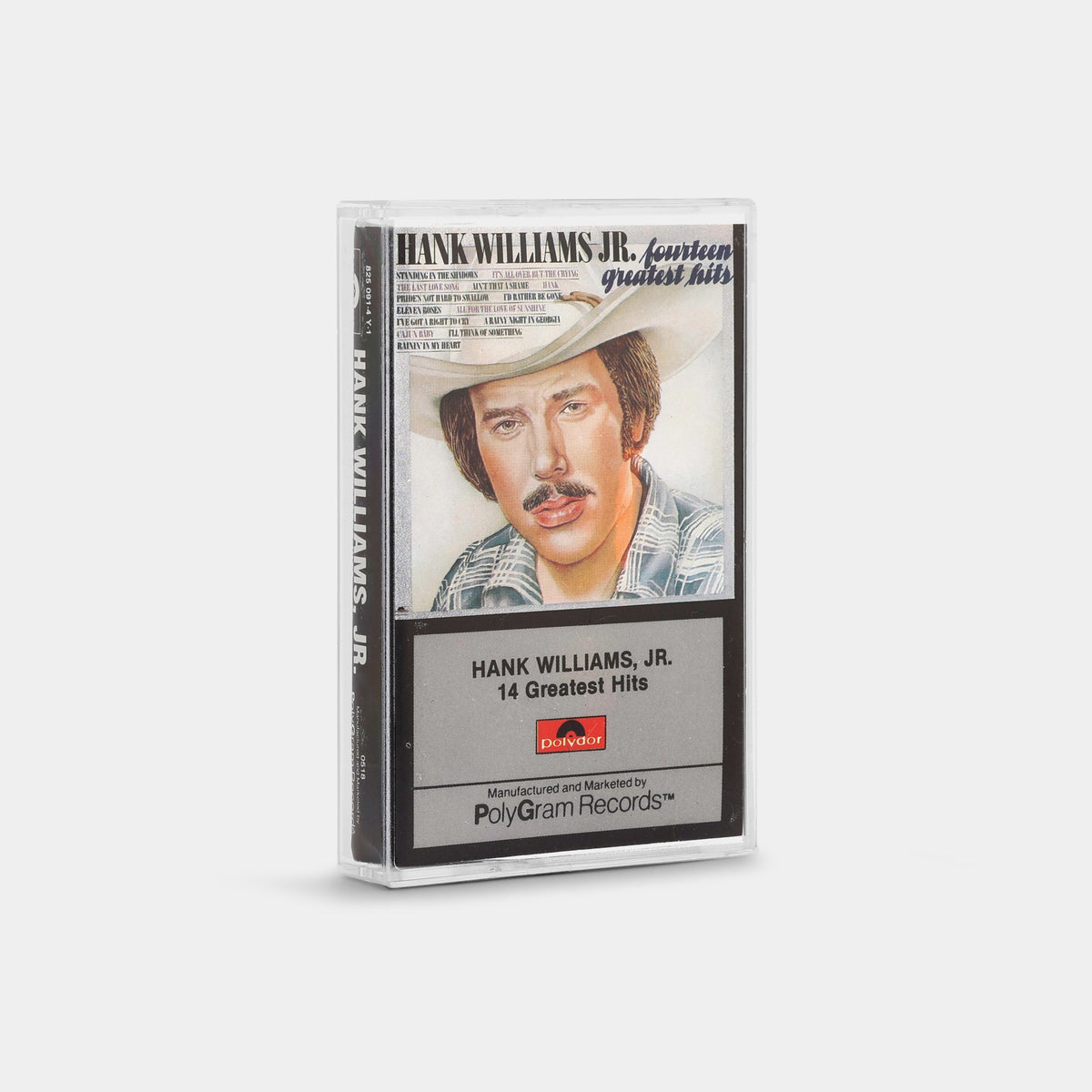 Hank Williams Jr. - Fourteen Greatest Hits Cassette Tape