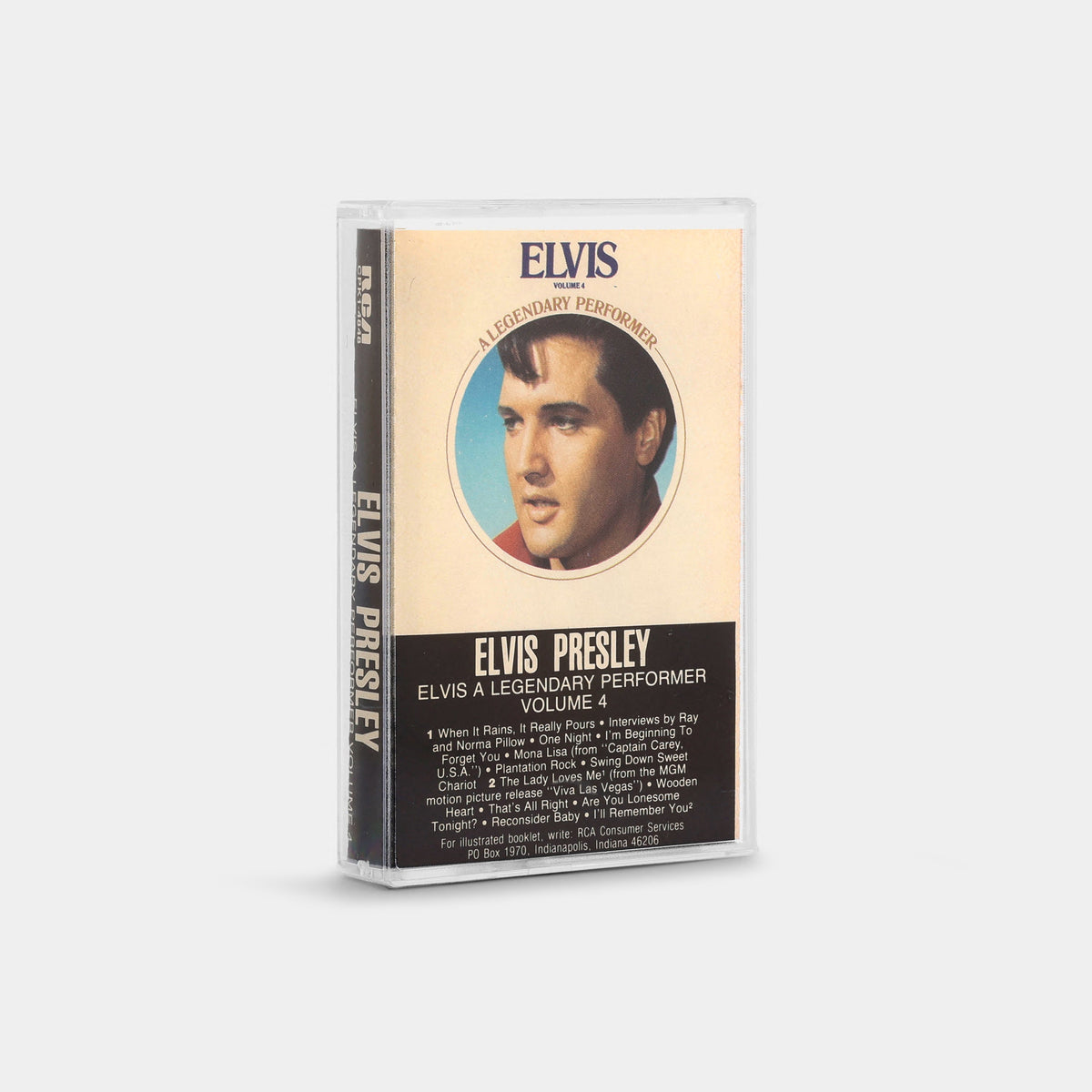 Elvis Presley - A Legendary Performer - Volume 4 Cassette Tape