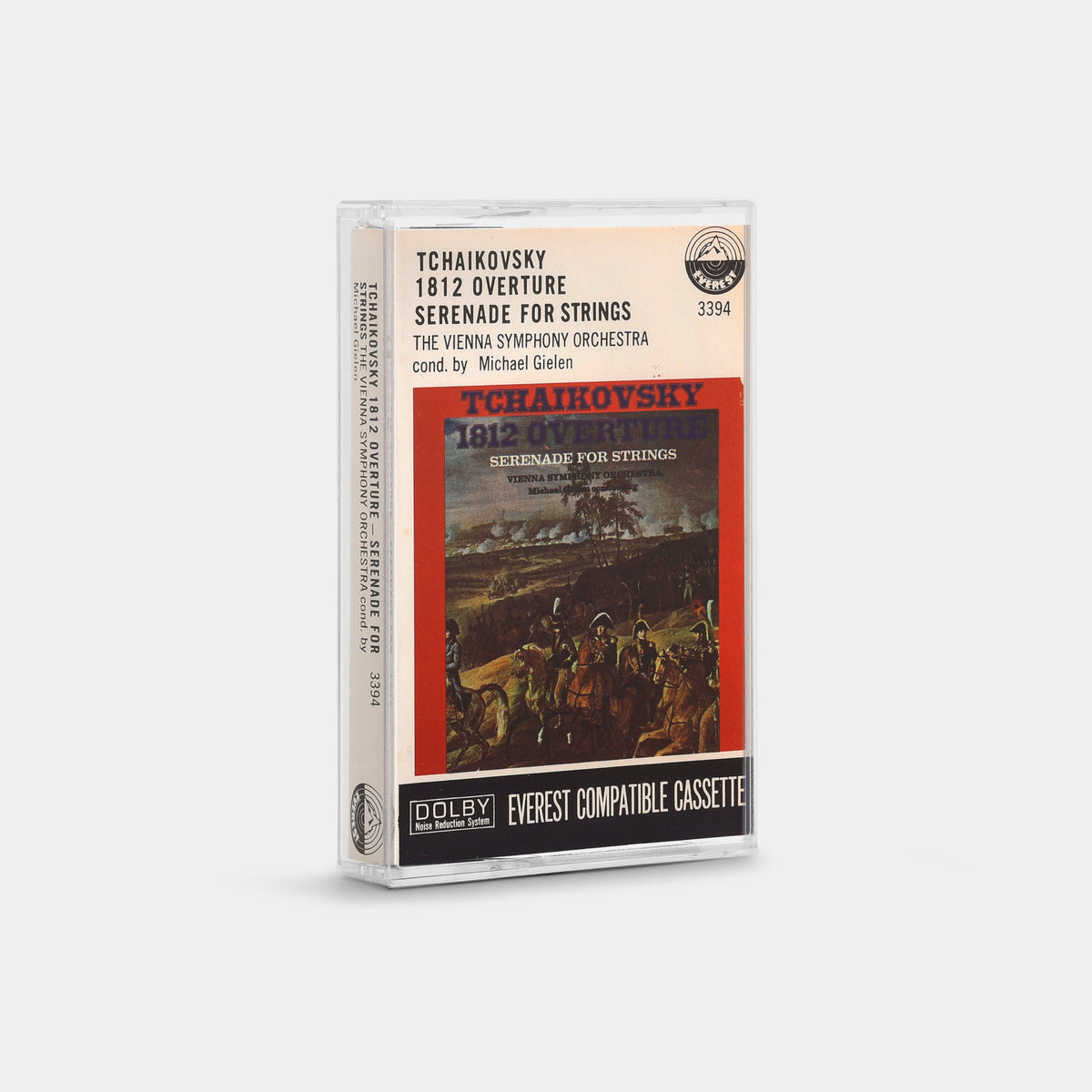 The Vienna Symphony Orchestra, Michael Gielen - Tchaikovsky: 1812 Overture - Serenade For Strings Cassette Tape
