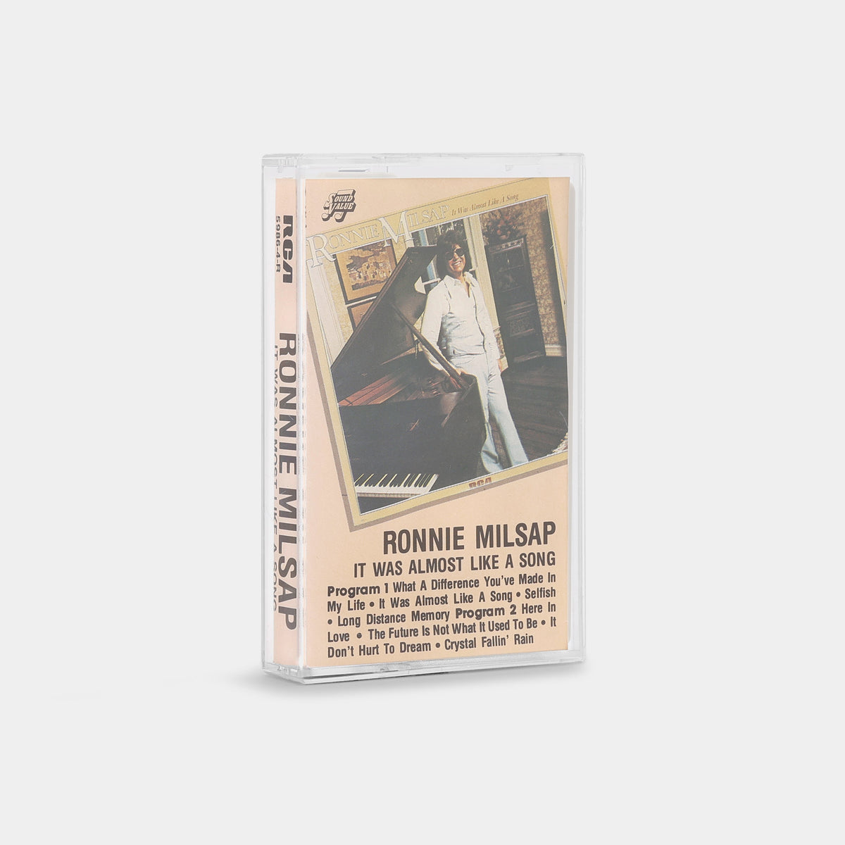 Ronnie Milsap - It Was Almost Like A Song Cassette Tape