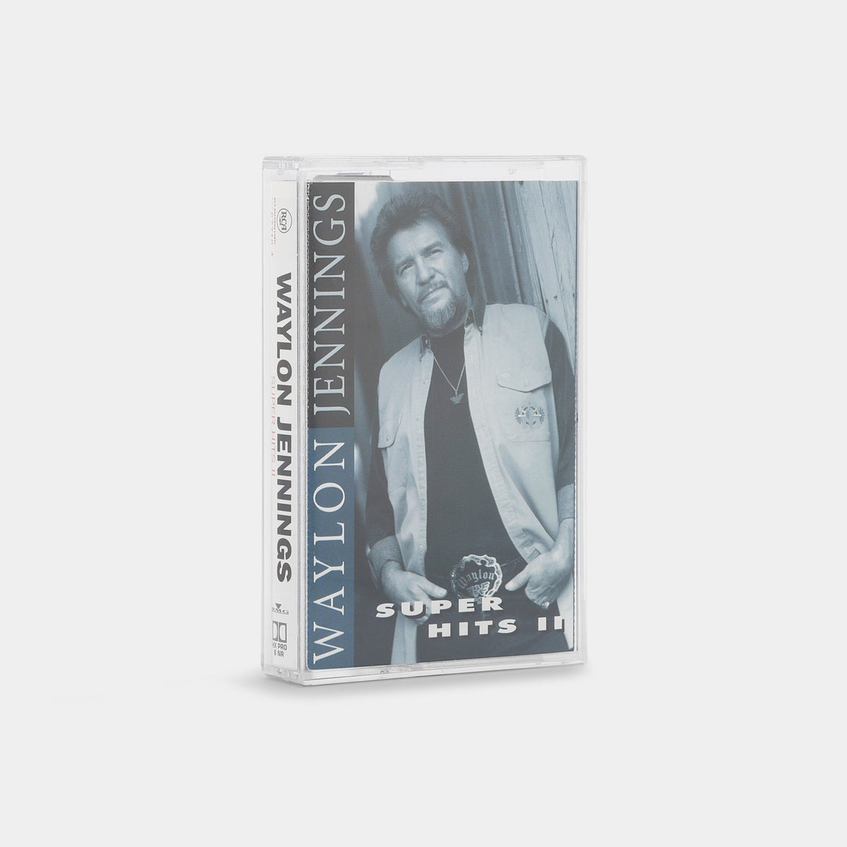 Waylon Jennings - Super Hits II Cassette Tape