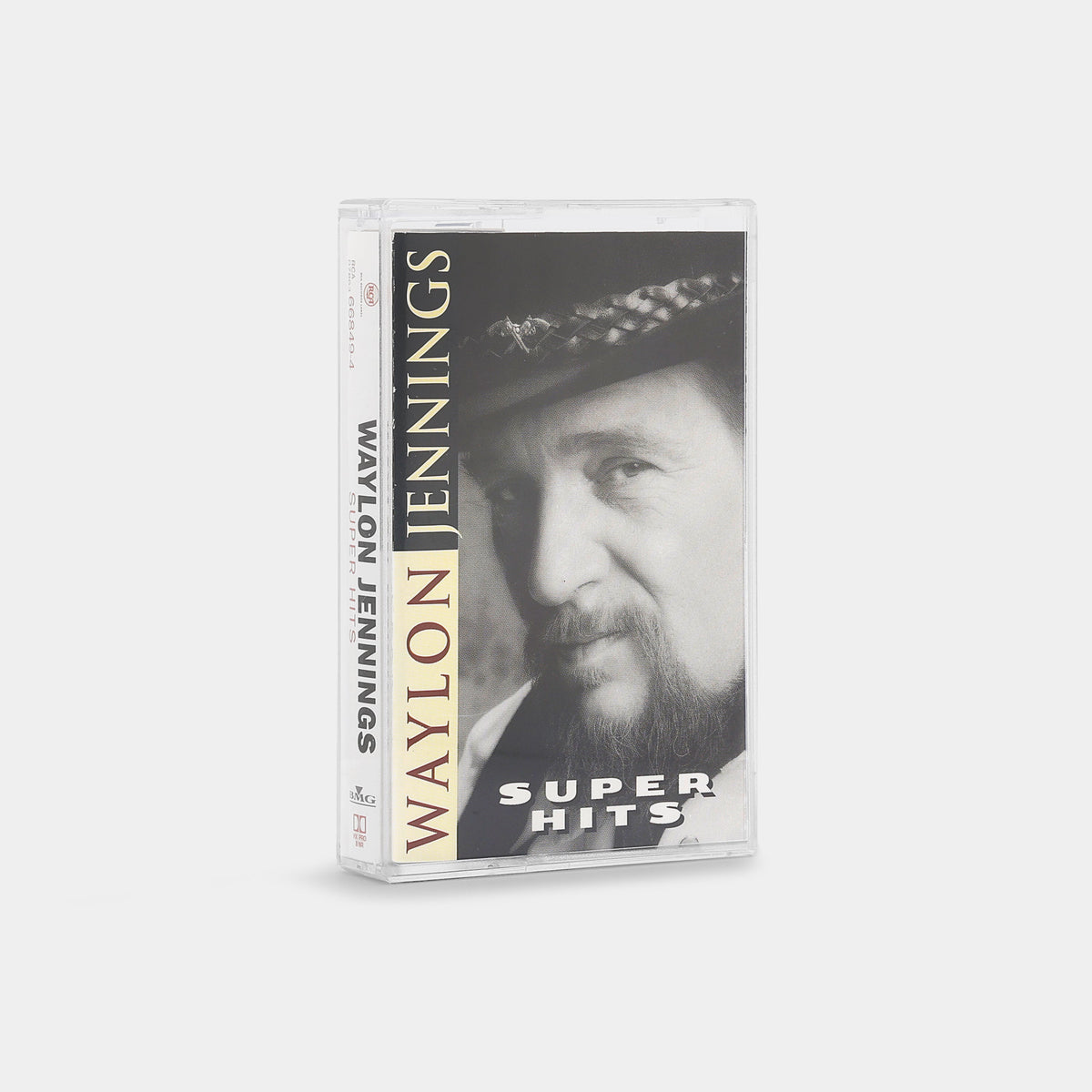 Waylon Jennings - Super Hits Cassette Tape