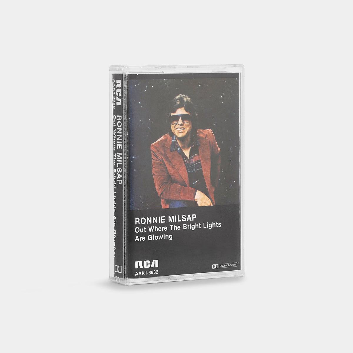 Ronnie Milsap - Out Where The Bright Lights Are Glowing Cassette Tape
