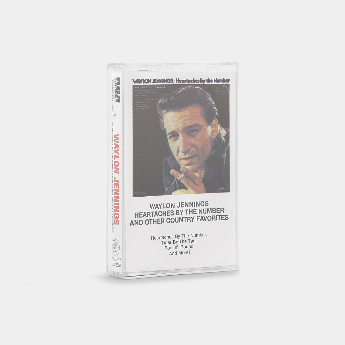 Waylon Jennings - Heartaches By The Number And Other Country Favorites Cassette Tape