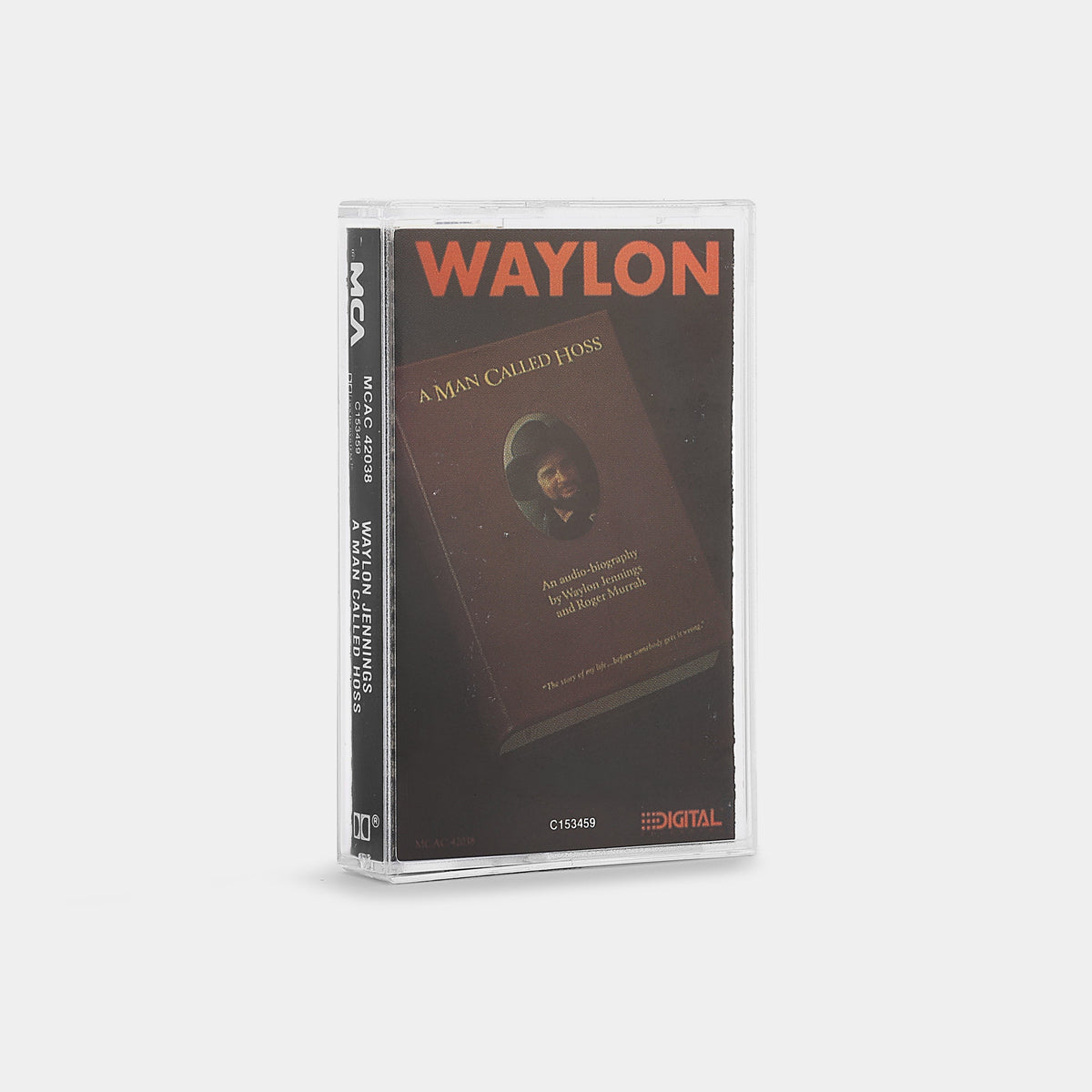 Waylon Jennings - A Man Called Hoss Cassette Tape