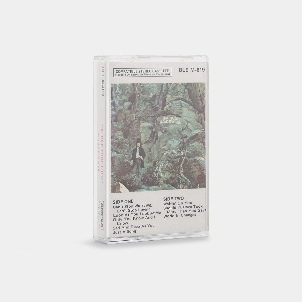 Dave Mason - Alone Together Cassette Tape