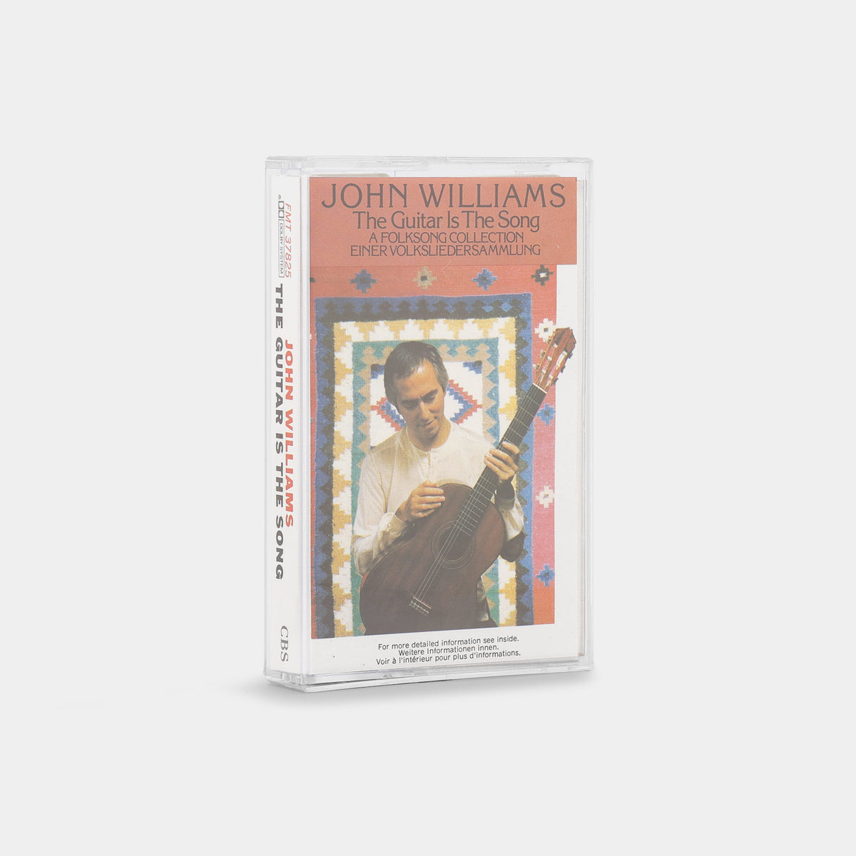 John Williams - The Guitar Is The Song Cassette Tape