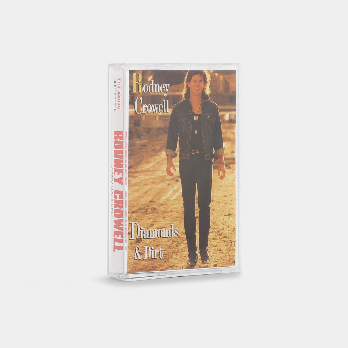 Rodney Crowell - Diamonds & Dirt Cassette Tape