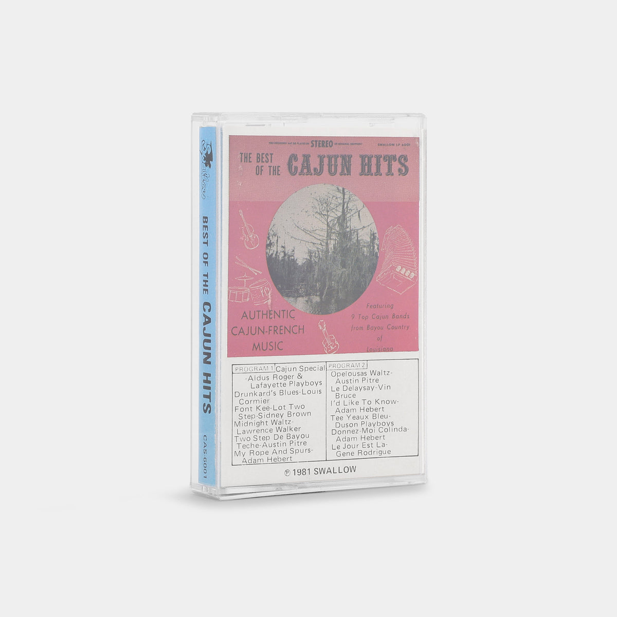The Best Of The Cajun Hits Cassette Tape