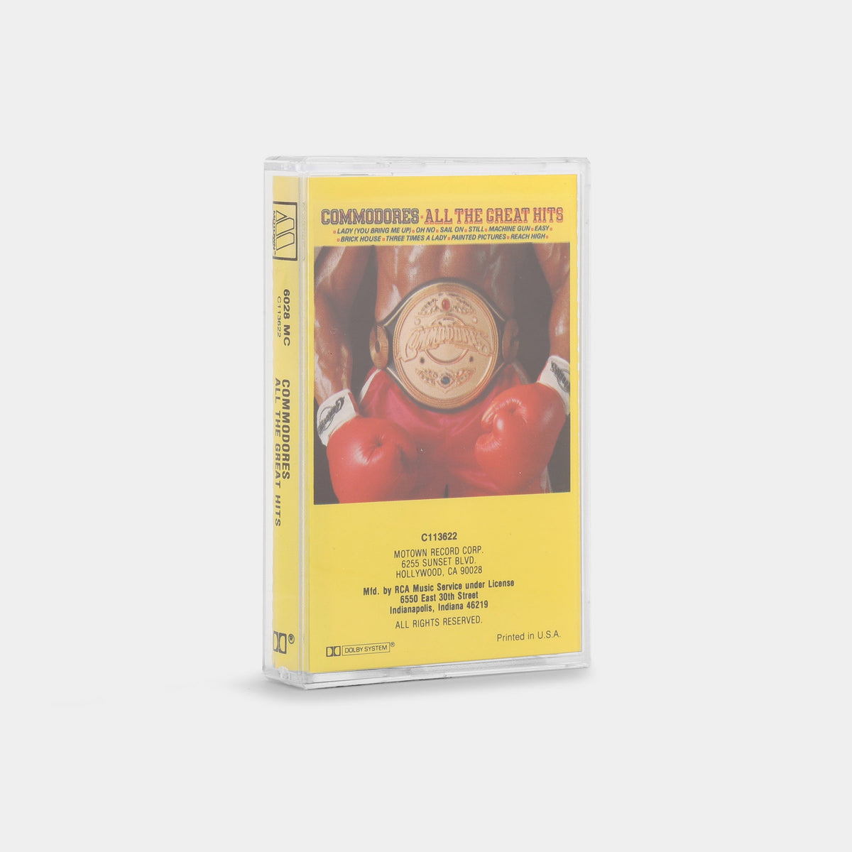 Commodores - All The Great Hits Cassette Tape