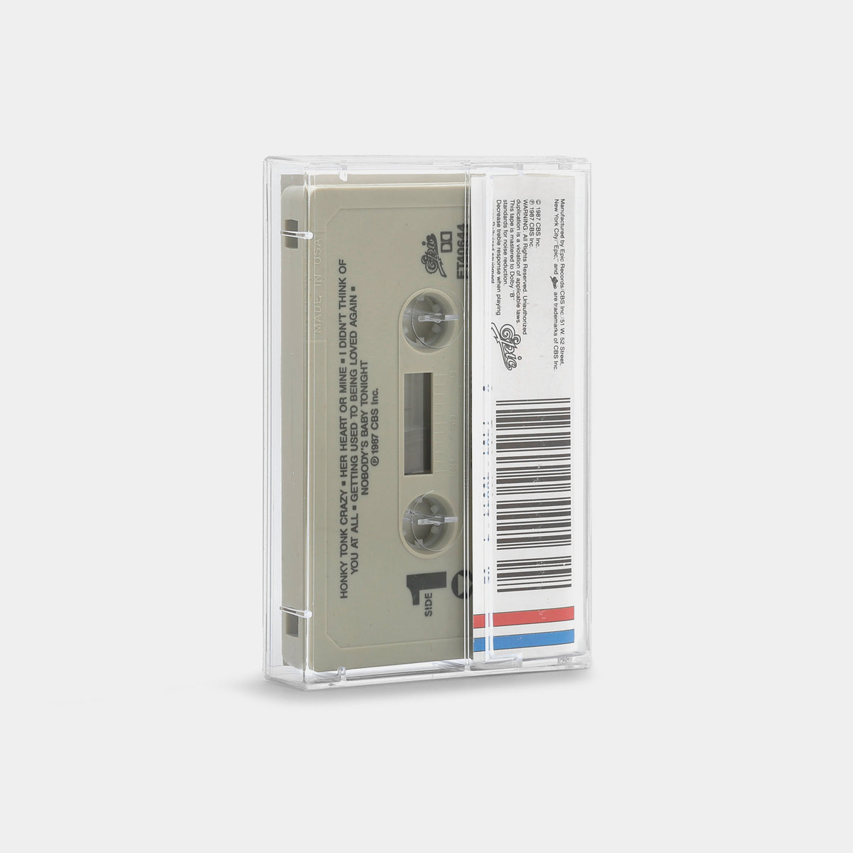 Gene Watson - Honky Tonk Crazy Cassette Tape