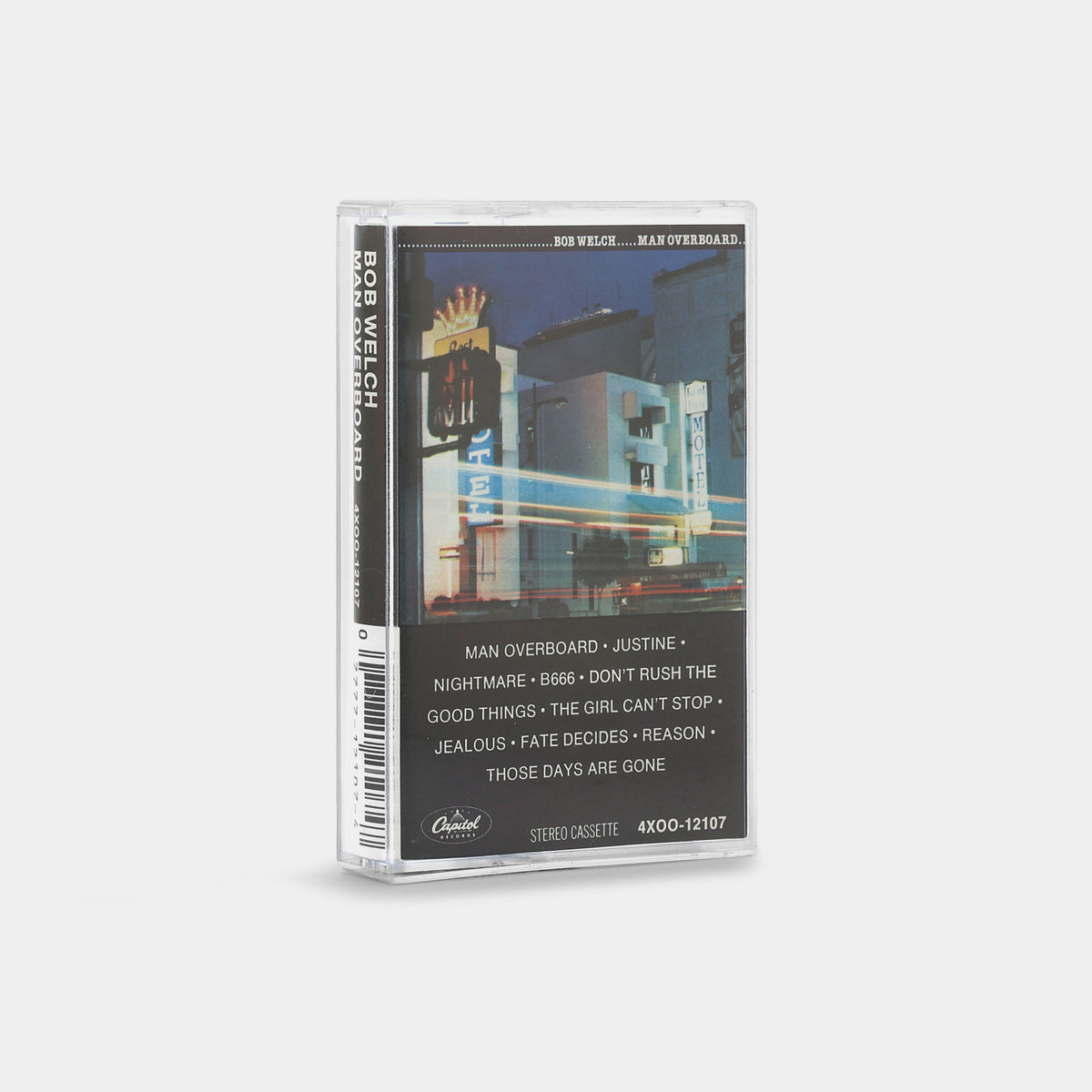 Bob Welch - Man Overboard Cassette Tape