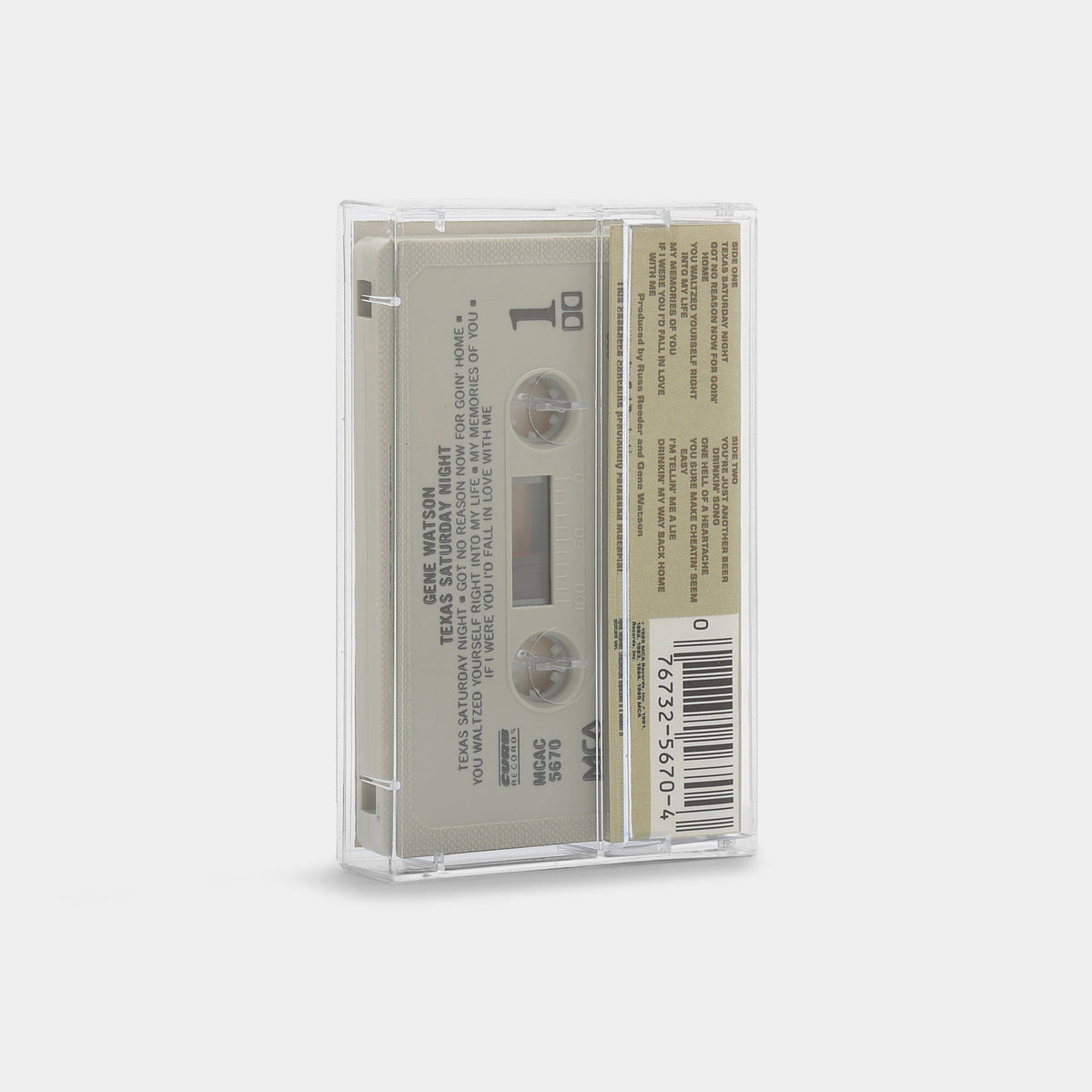 Gene Watson - Texas Saturday Night Cassette Tape