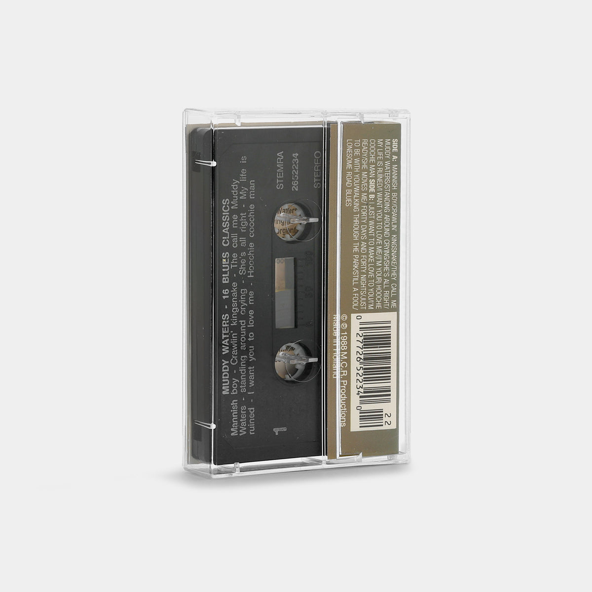Muddy Waters - They Call Me Muddy Waters (Featuring Mannish Boy: 20 Blues Classics) Cassette Tape