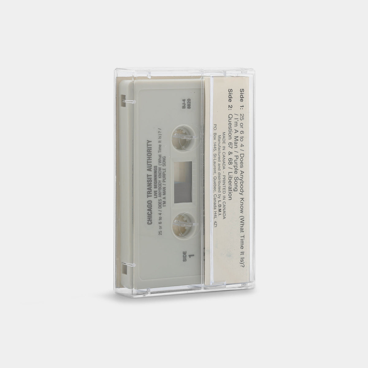 Chicago Transit Authority - Live Beginnings Cassette Tape