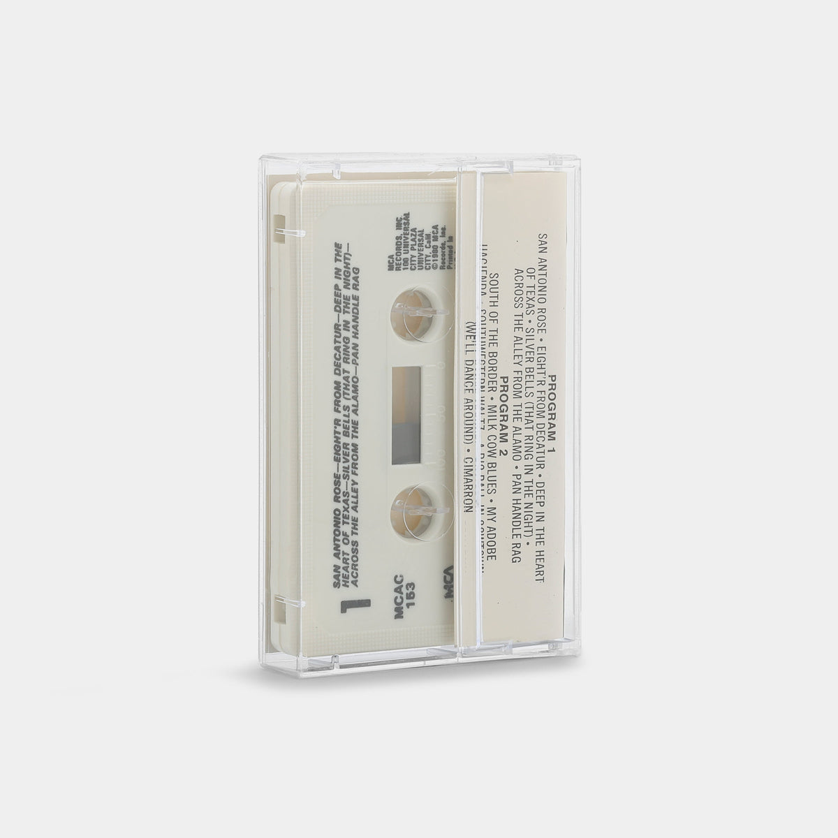 Bob Wills - The Best Of Bob Wills Cassette Tape