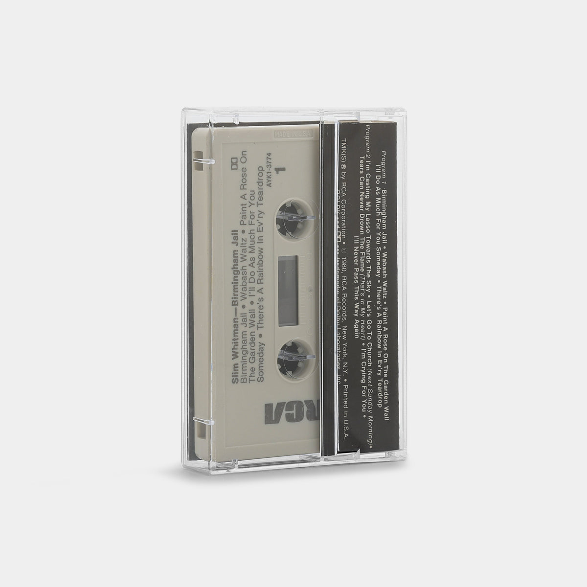 Slim Whitman - Birmingham Jail Cassette Tape