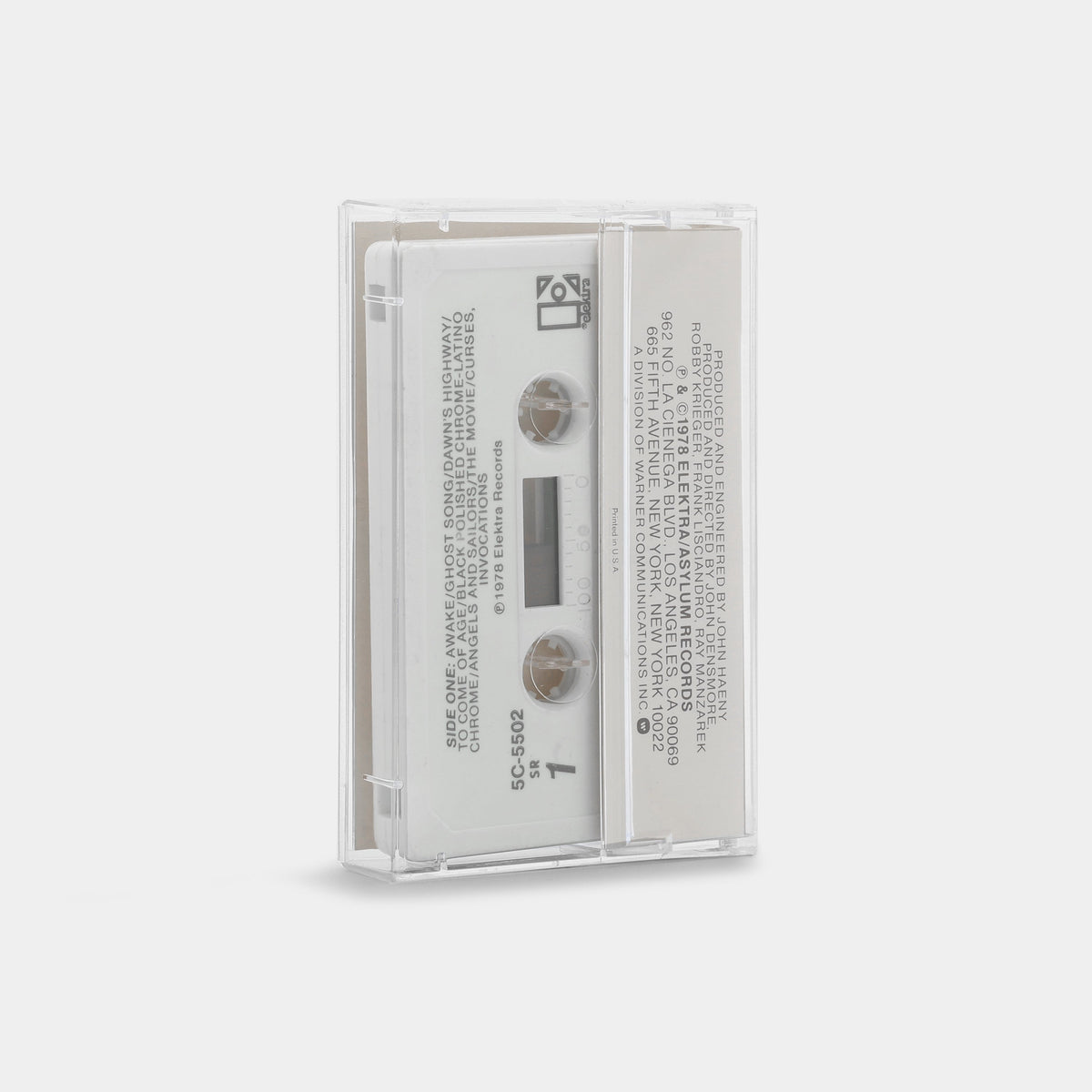Jim Morrison - Music By The Doors: An American Prayer Cassette Tape