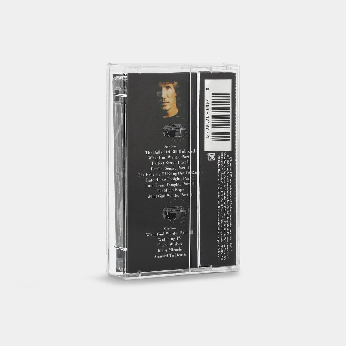 Roger Waters - Amused To Death Cassette Tape