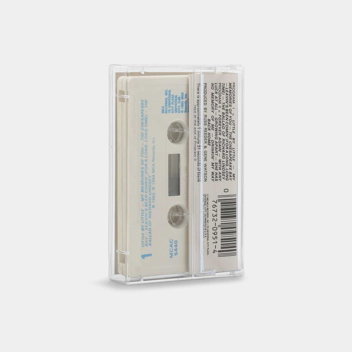 Gene Watson And His Farewell Party Band - Little By Little Cassette Tape