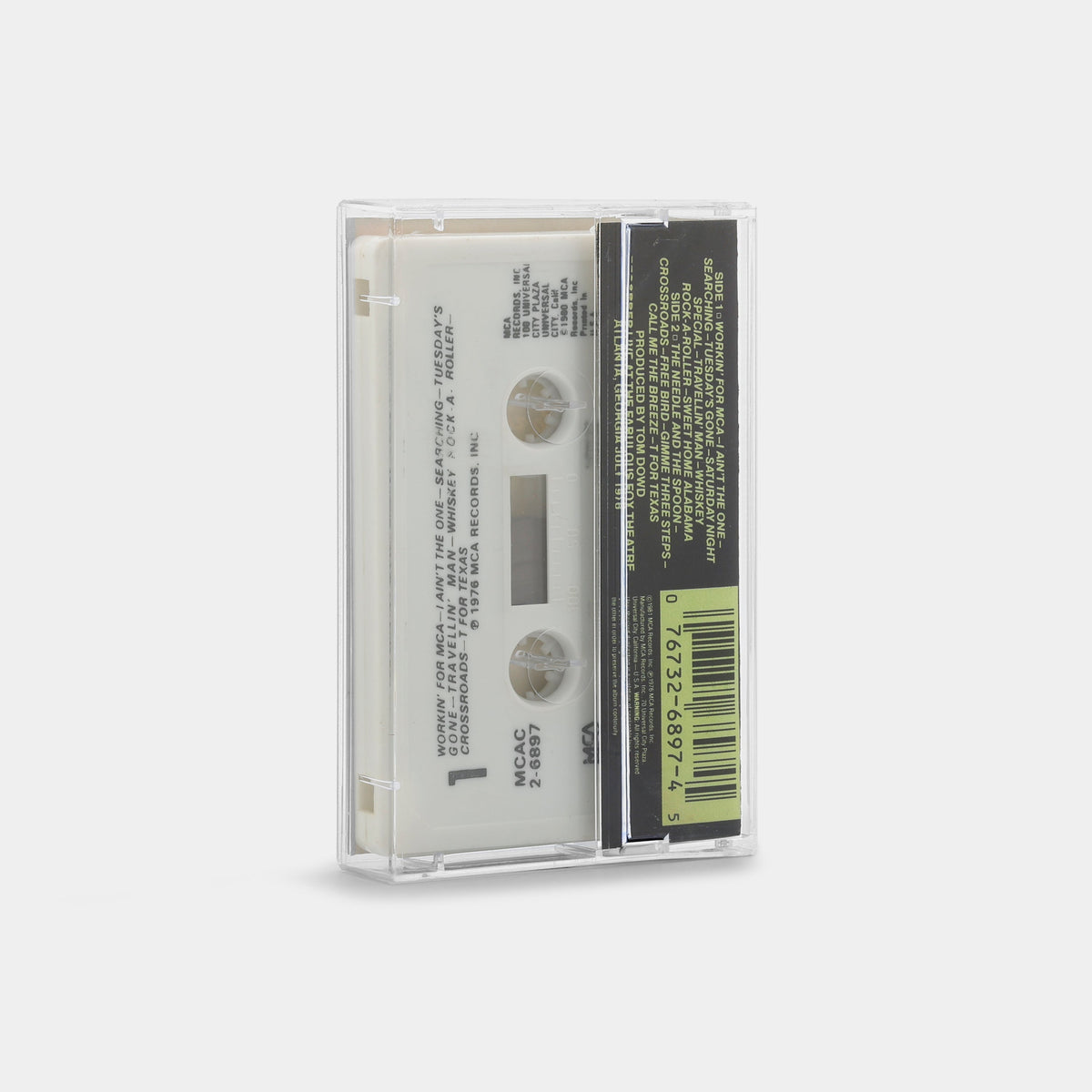 Lynyrd Skynyrd - One More From The Road Cassette Tape