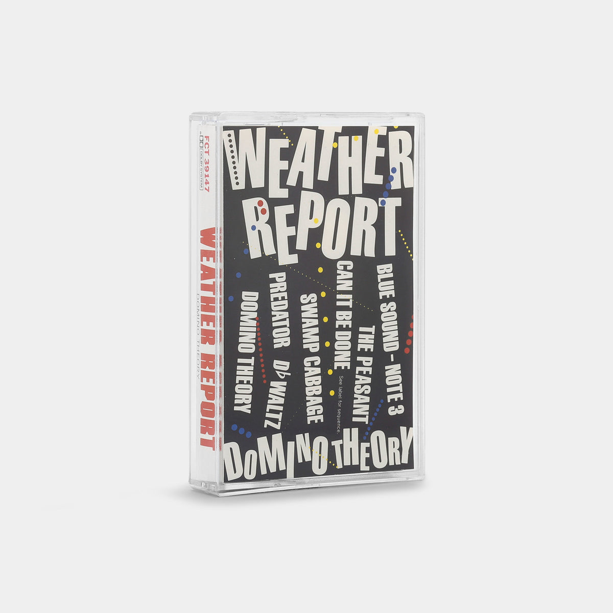Weather Report - Domino Theory Cassette Tape