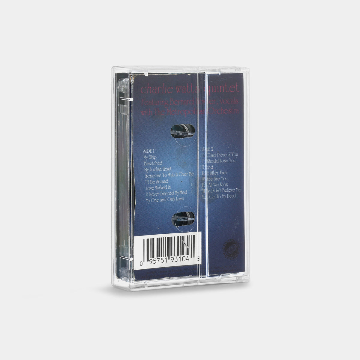 Charlie Watts - Warm & Tender Cassette Tape