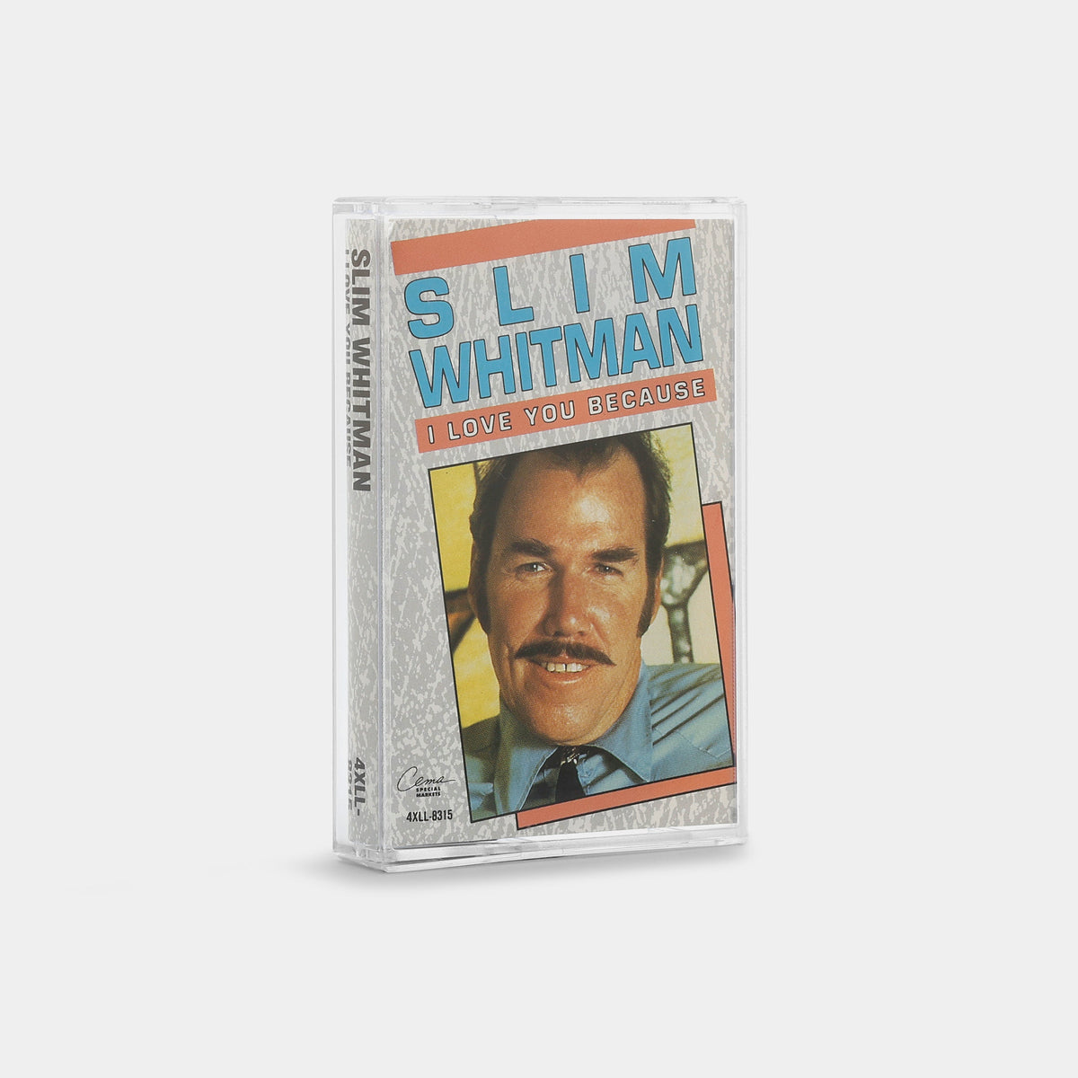 Slim Whitman - I Love You Because Cassette Tape