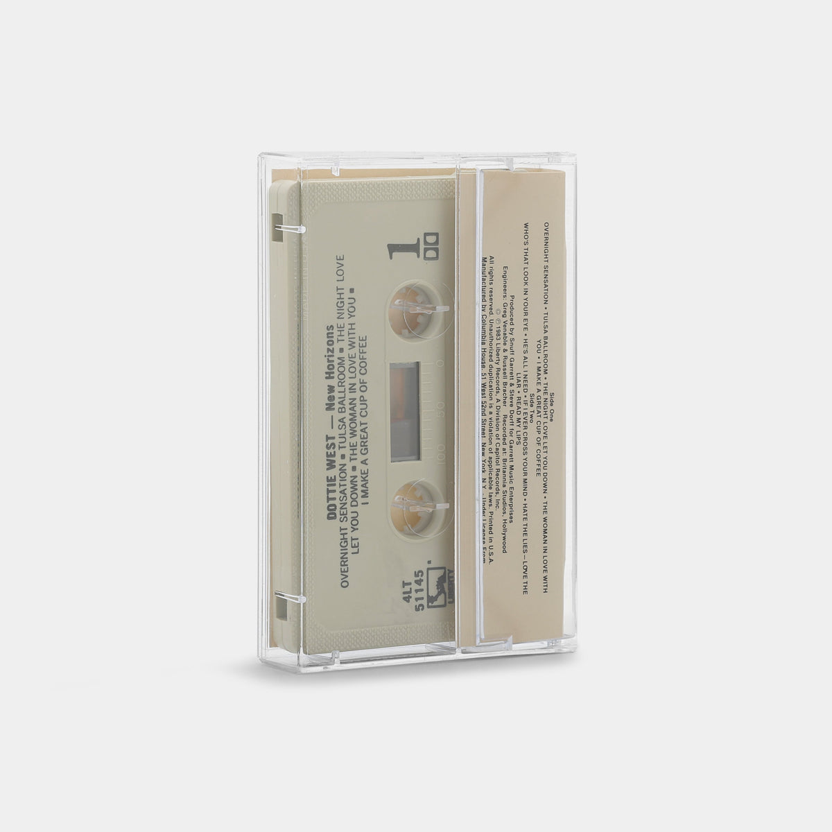 Dottie West - New Horizons Cassette Tape