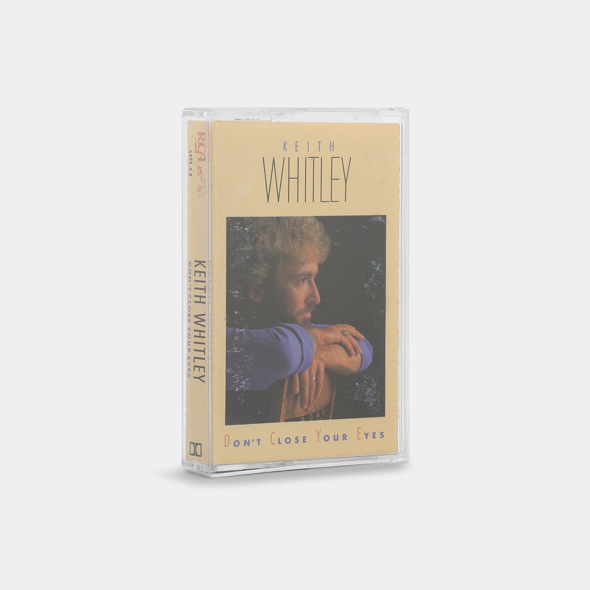 Keith Whitley - Don't Close Your Eyes Cassette Tape