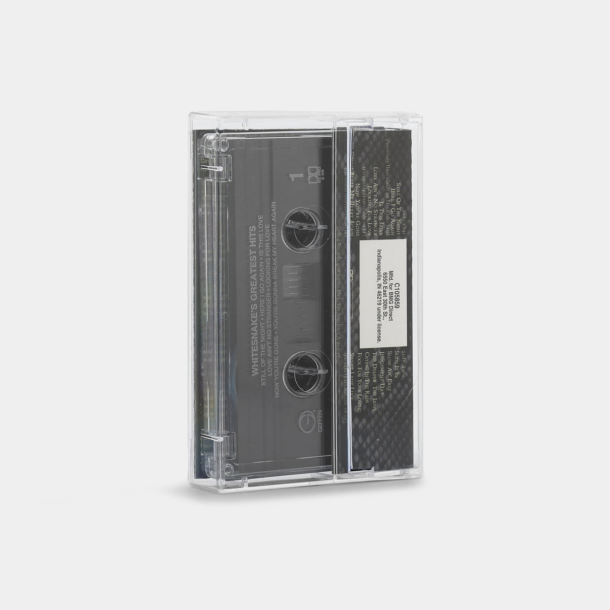 Whitesnake - Greatest Hits Cassette Tape