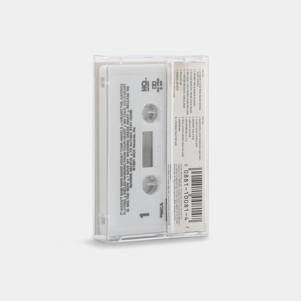 Kitty Wells - The Country Music Hall Of Fame Cassette Tape