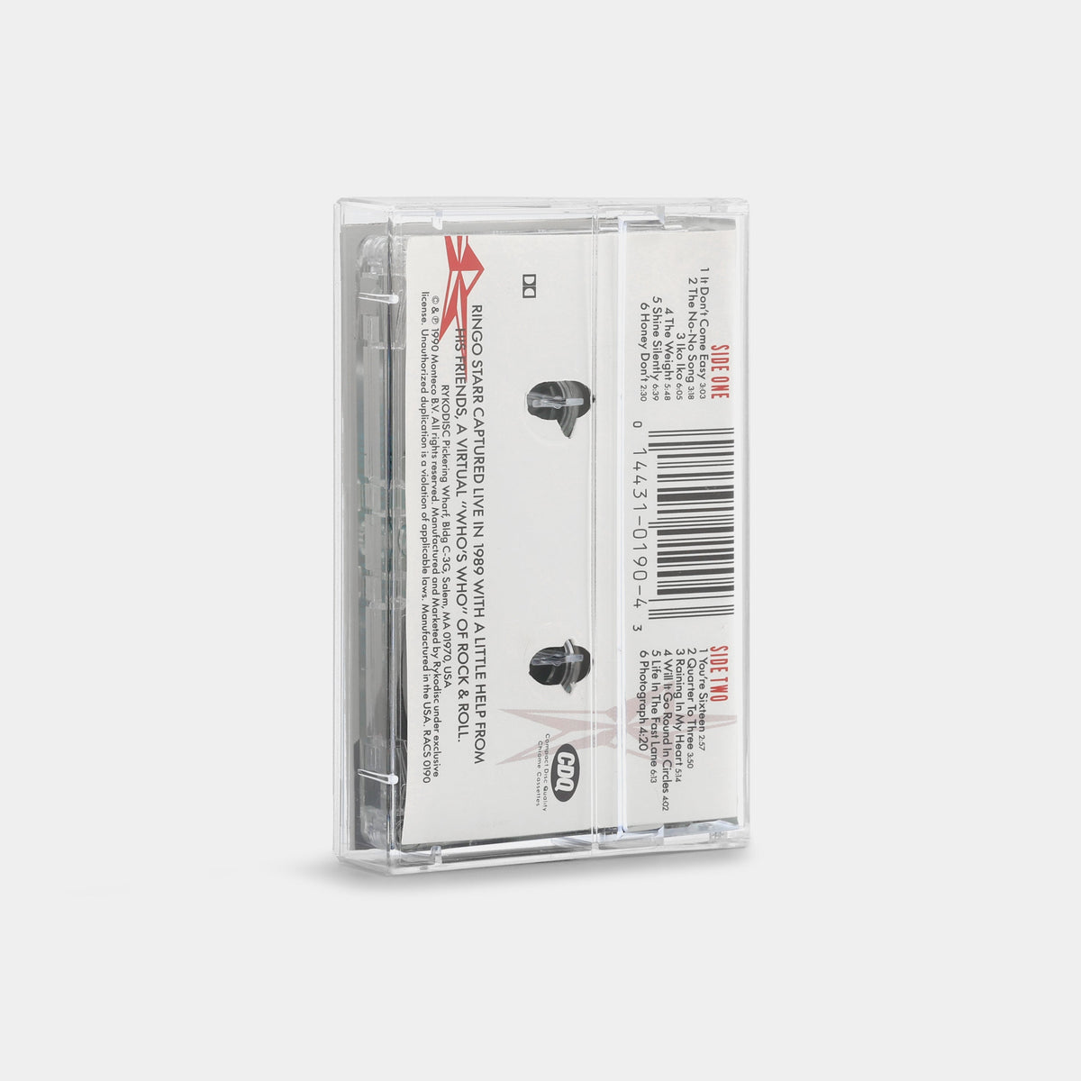 Ringo Starr And His All-Starr Band - Ringo Starr And His All-Starr Band Cassette Tape