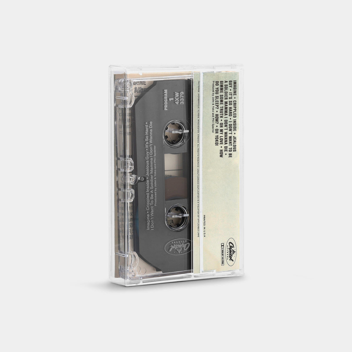 John Lennon - Imagine Cassette Tape