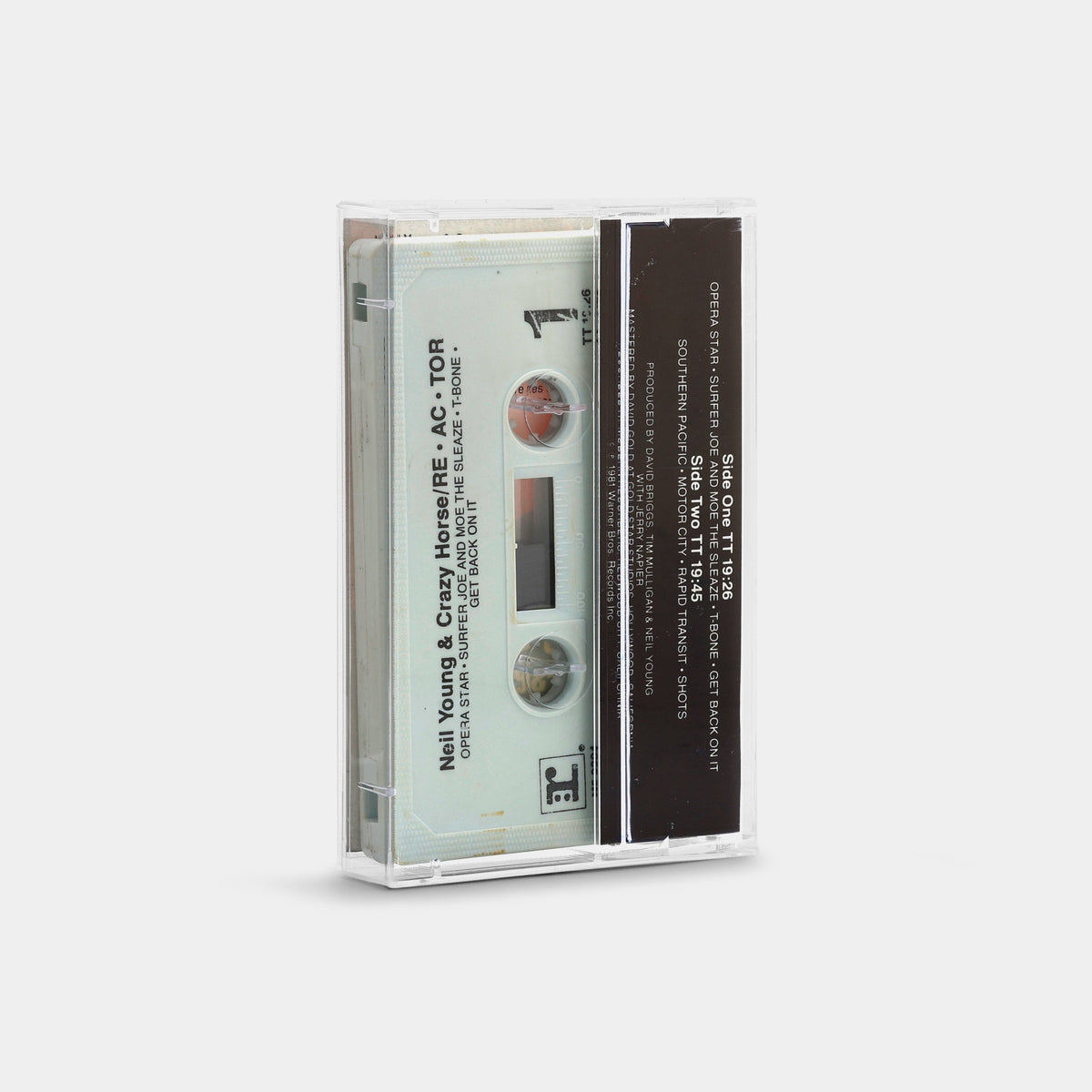 Neil Young & Crazy Horse - Reactor Cassette Tape