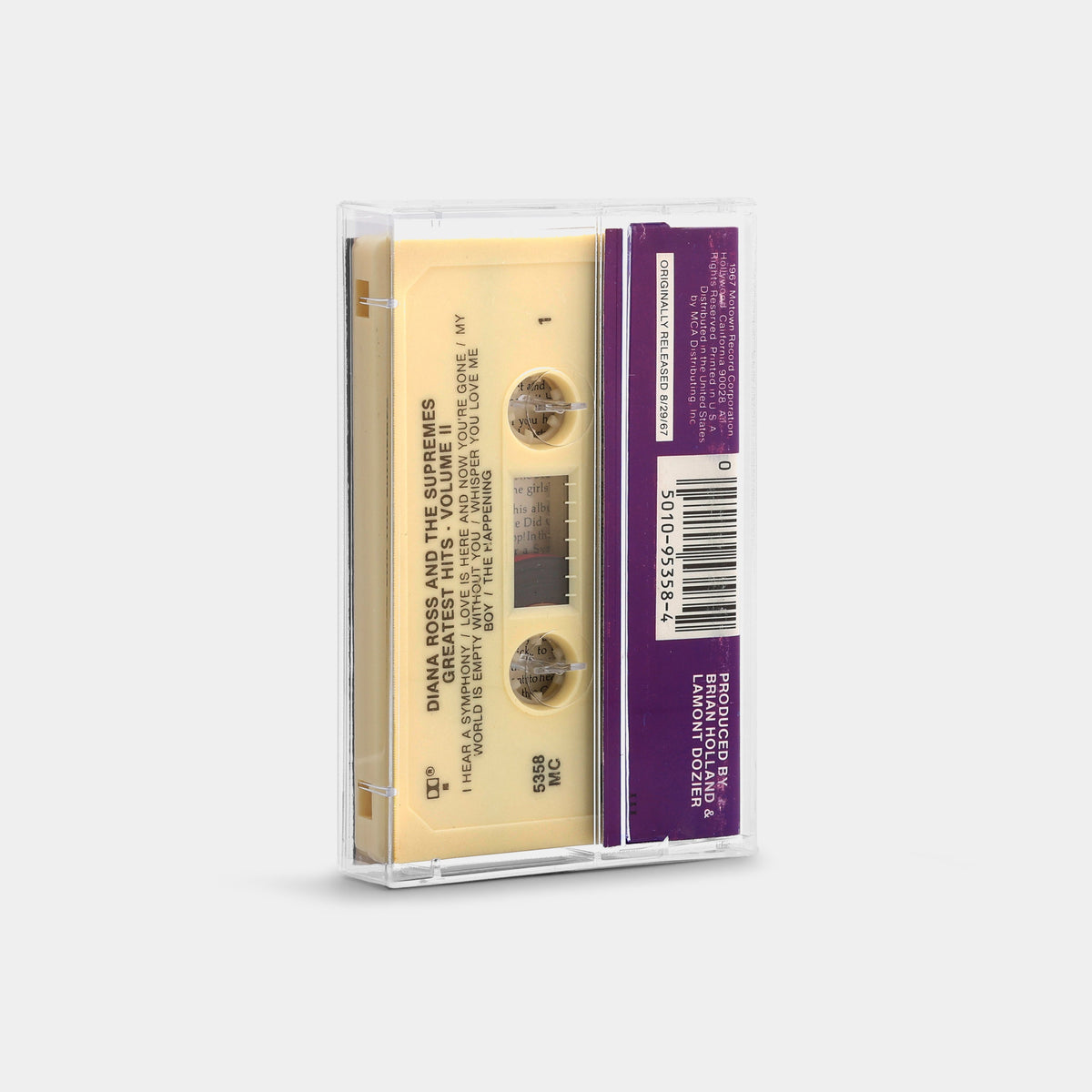 Diana Ross And The Supremes - Greatest Hits Volume II Cassette Tape