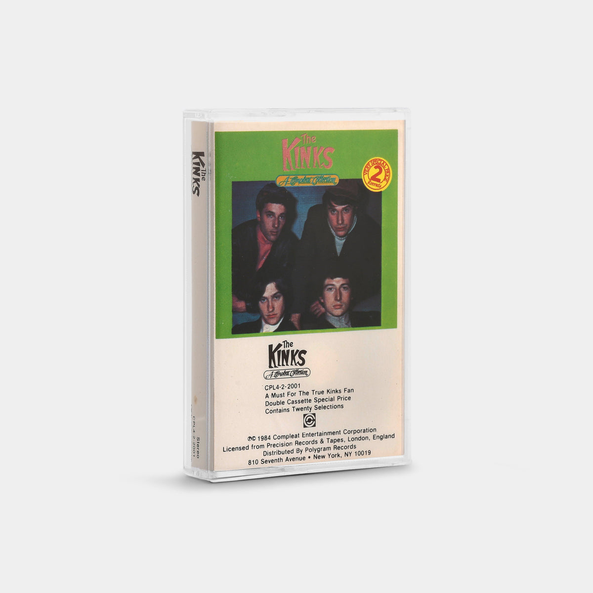 The Kinks - A Compleat Collection Cassette Tape