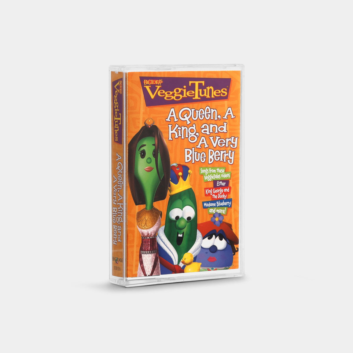 VeggieTales - VeggieTunes: A Queen, A King And A Very Blue Berry Cassette Tape