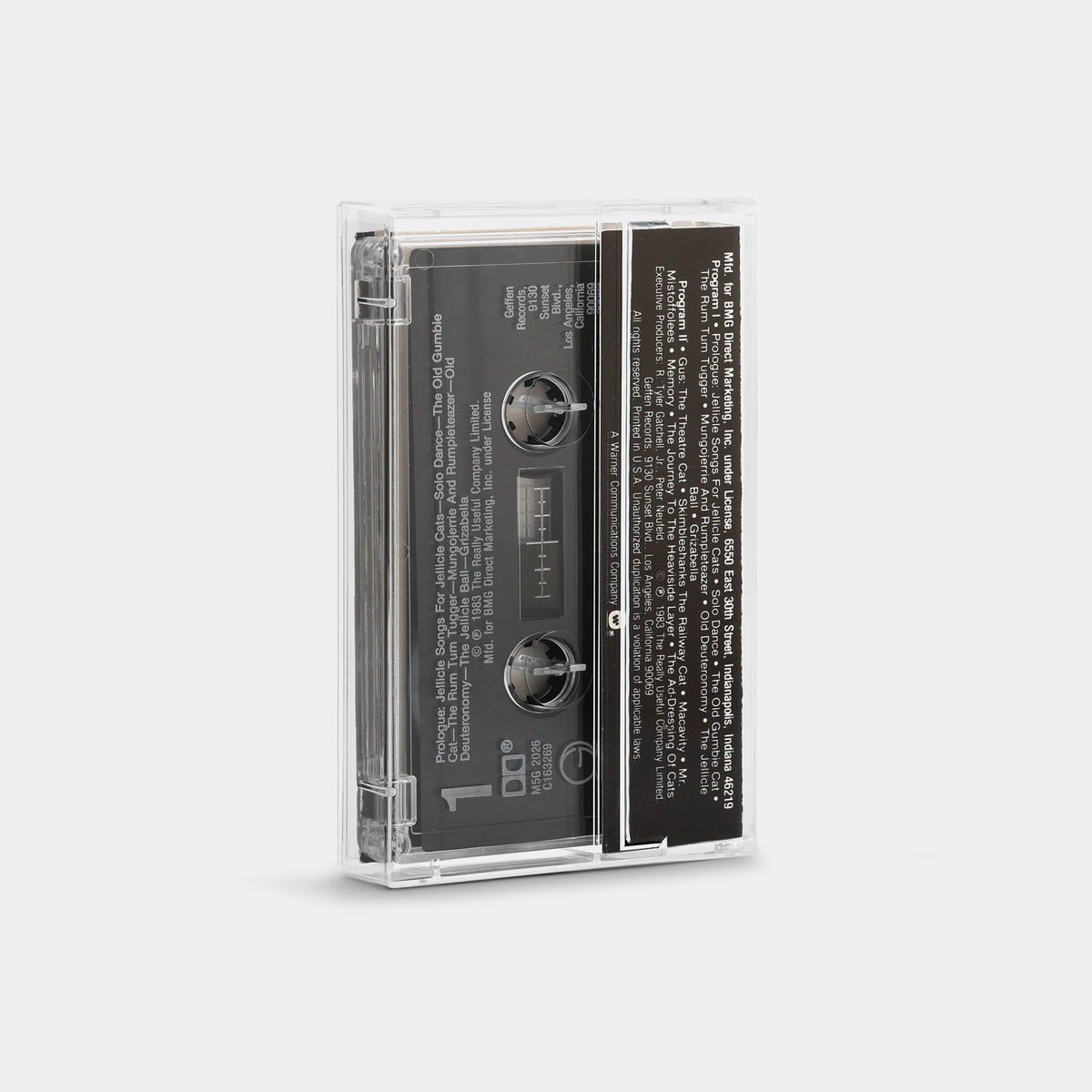 Cats (Selections From The Original Broadway Cast Recording) Cassette Tape