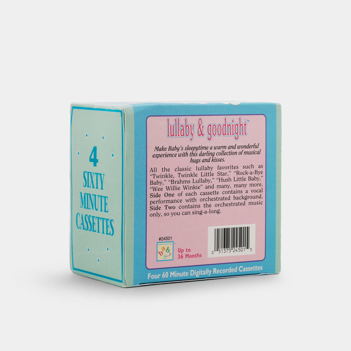 Lullaby & Goodnight Cassette Tape Set