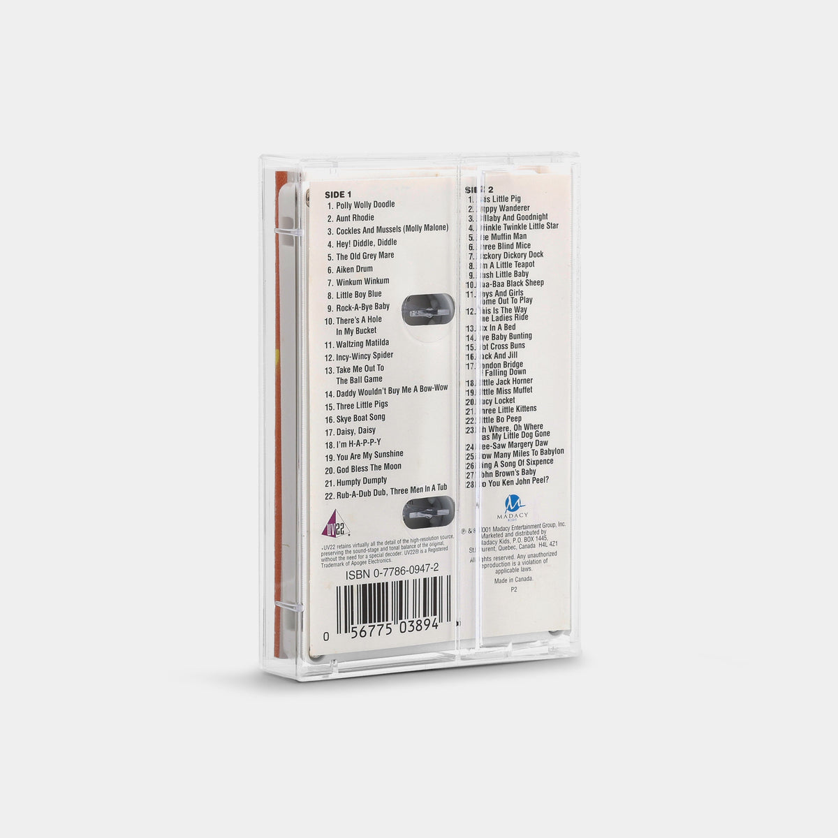 The Countdown Kids - 50 All-Time Children's Favorites, Volume 2 Cassette Tape