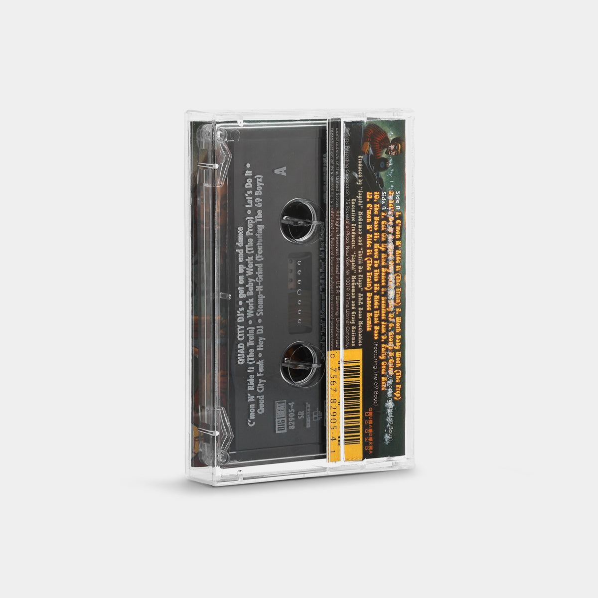 Quad City DJ's - Get On Up And Dance Cassette Tape