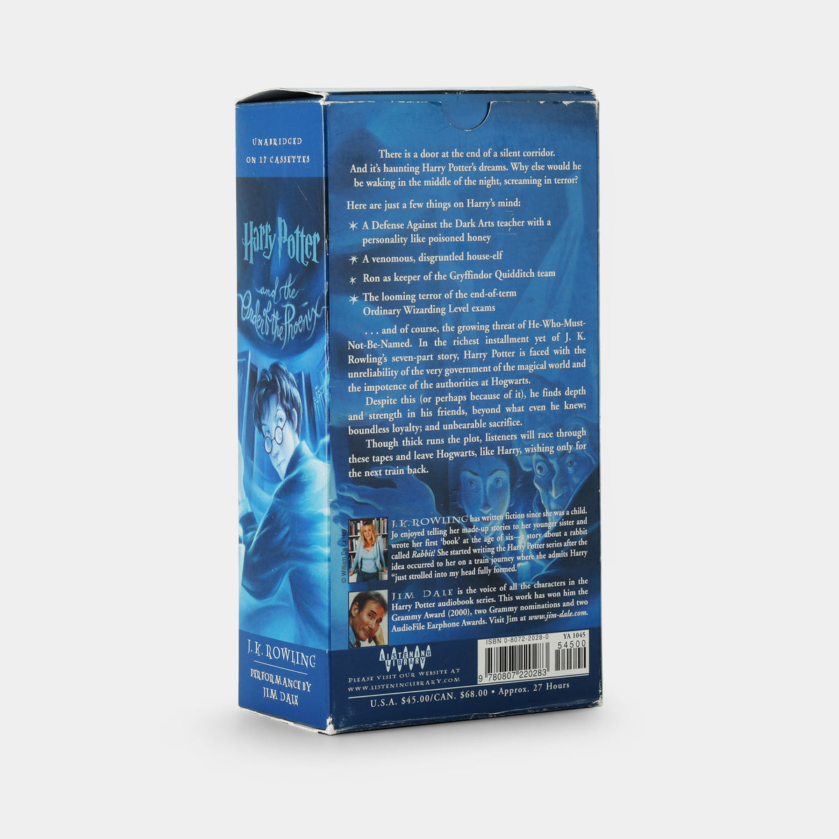 Harry Potter and the Order of the Phoenix Audiobook Cassette Tape Set