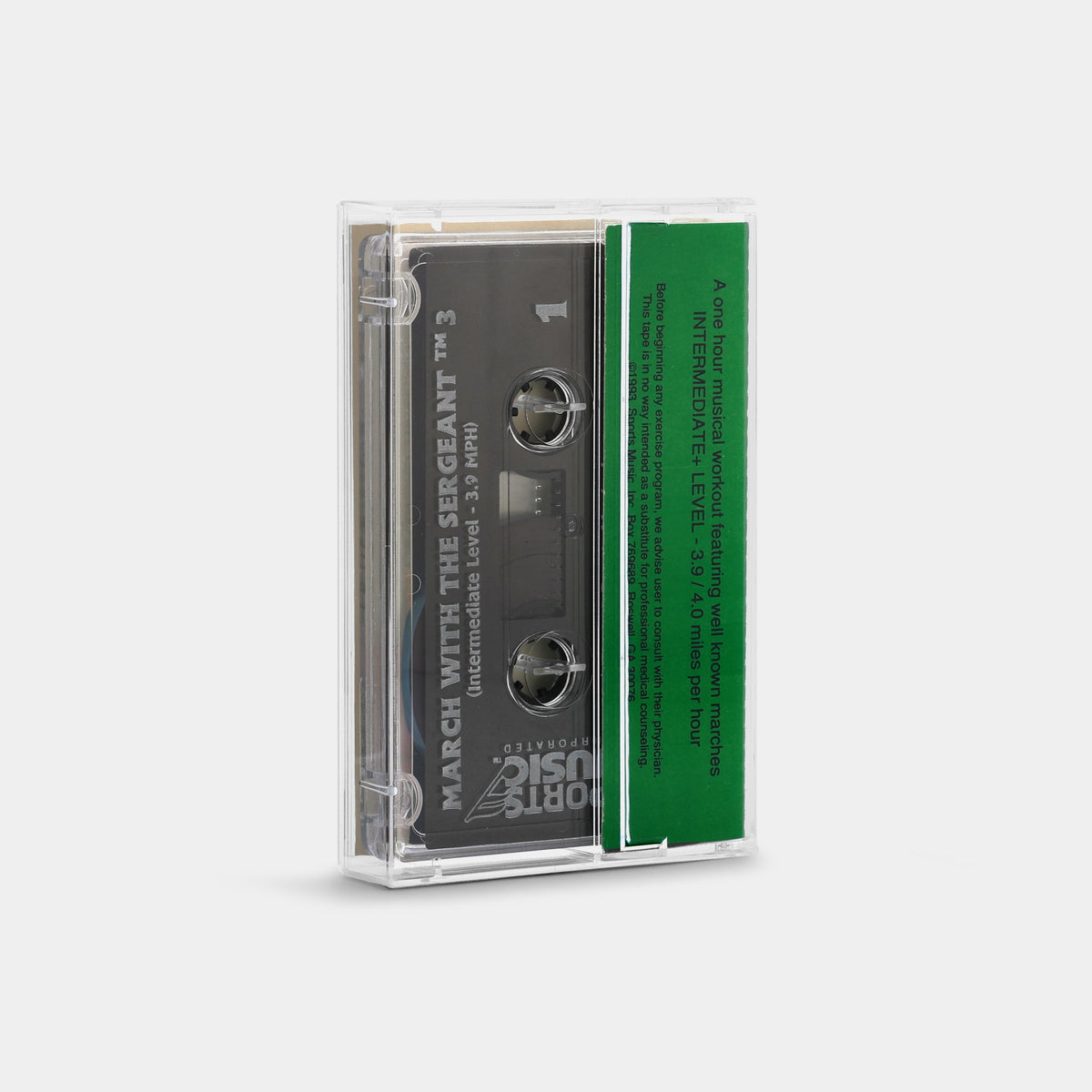 Sports Music Incorporated - March With The Sergeant 3 Cassette Tape