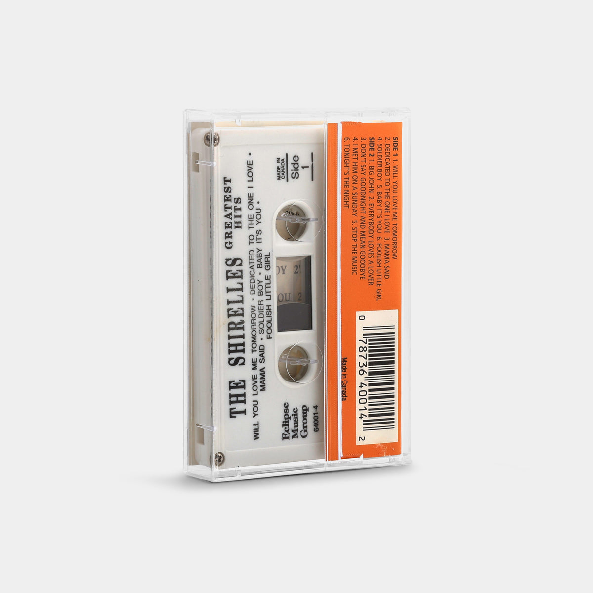 The Shirelles - Greatest Hits Cassette Tape
