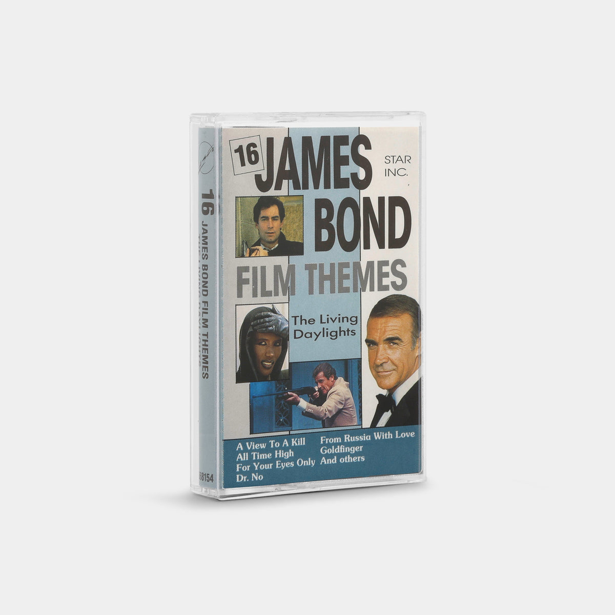 16 James Bond Film Themes Cassette Tape