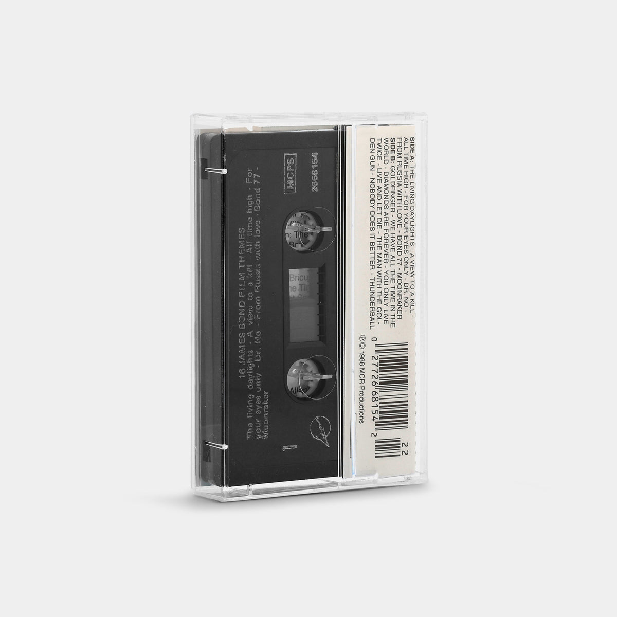 16 James Bond Film Themes Cassette Tape