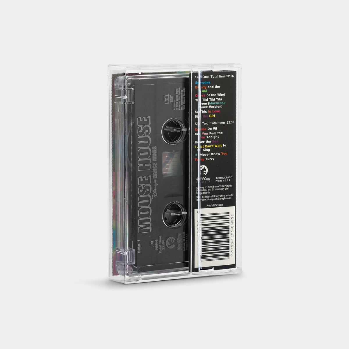 Mouse House: Disney's Dance Mixes Cassette Tape