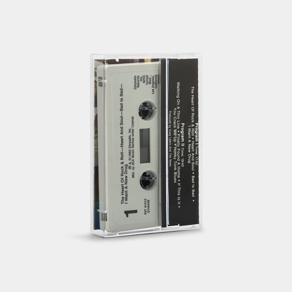 Huey Lewis And The News - Sports Cassette Tape
